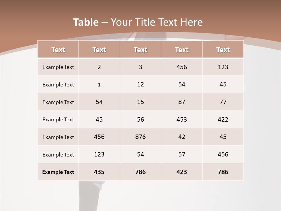 Dancer Art  PowerPoint Template