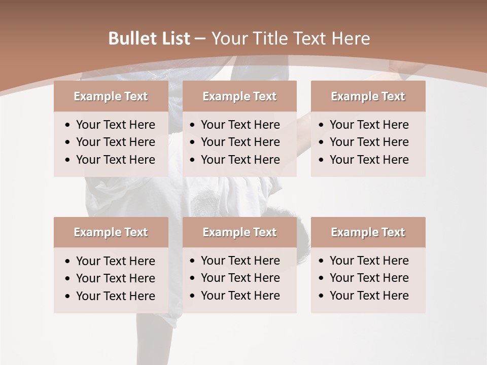 Dancer Art  PowerPoint Template