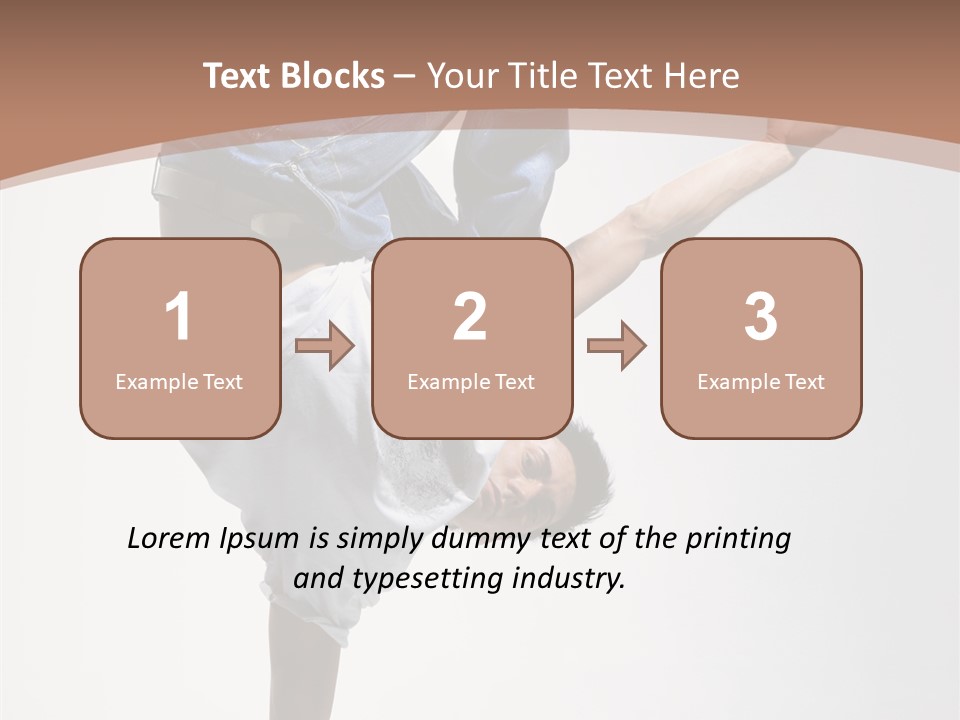 Dancer Art  PowerPoint Template