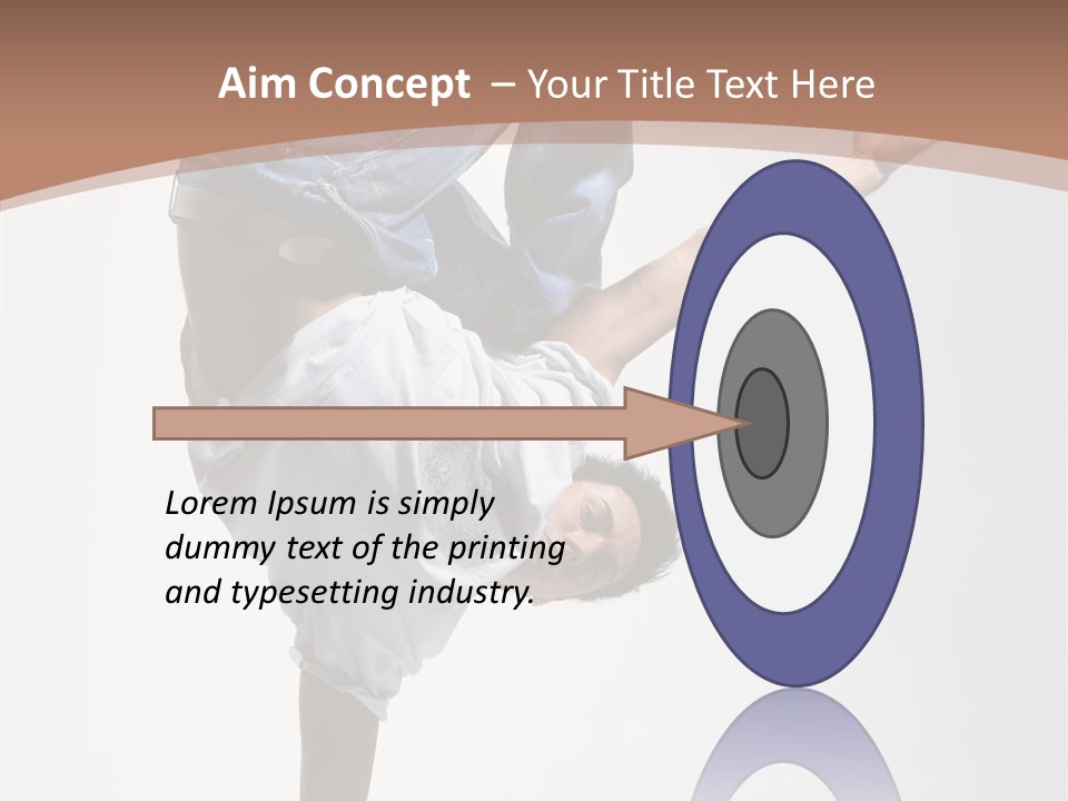 Dancer Art  PowerPoint Template