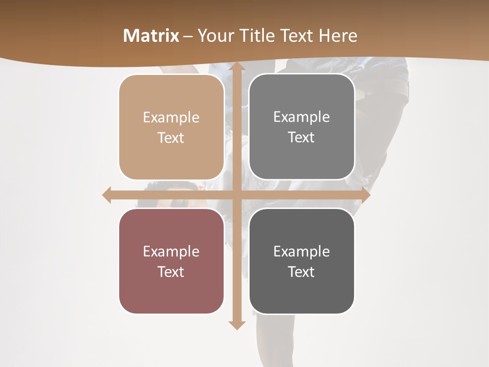 Performance Aerobics Gymnastics PowerPoint Template