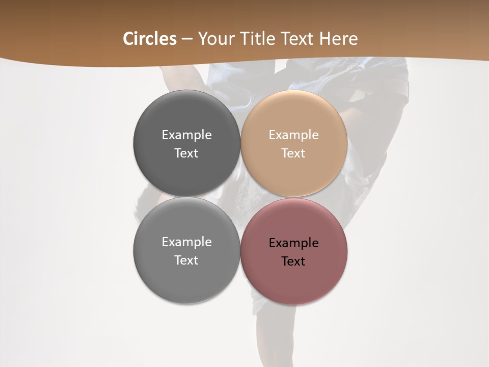 Performance Aerobics Gymnastics PowerPoint Template