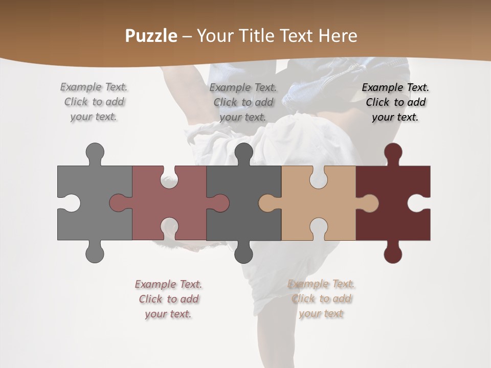 Performance Aerobics Gymnastics PowerPoint Template