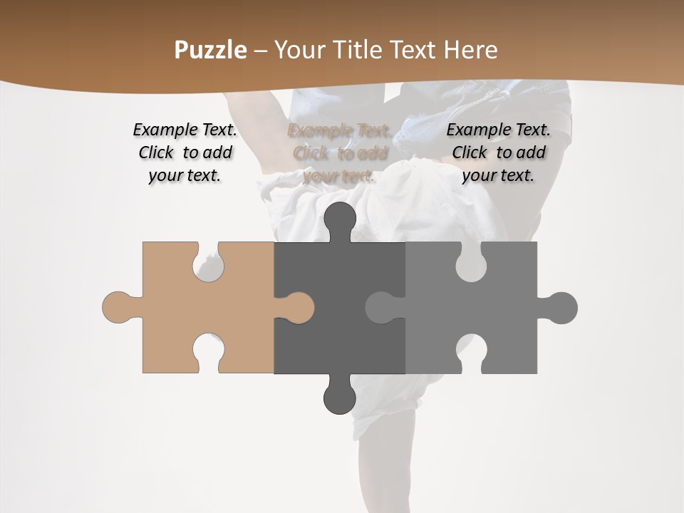 Performance Aerobics Gymnastics PowerPoint Template