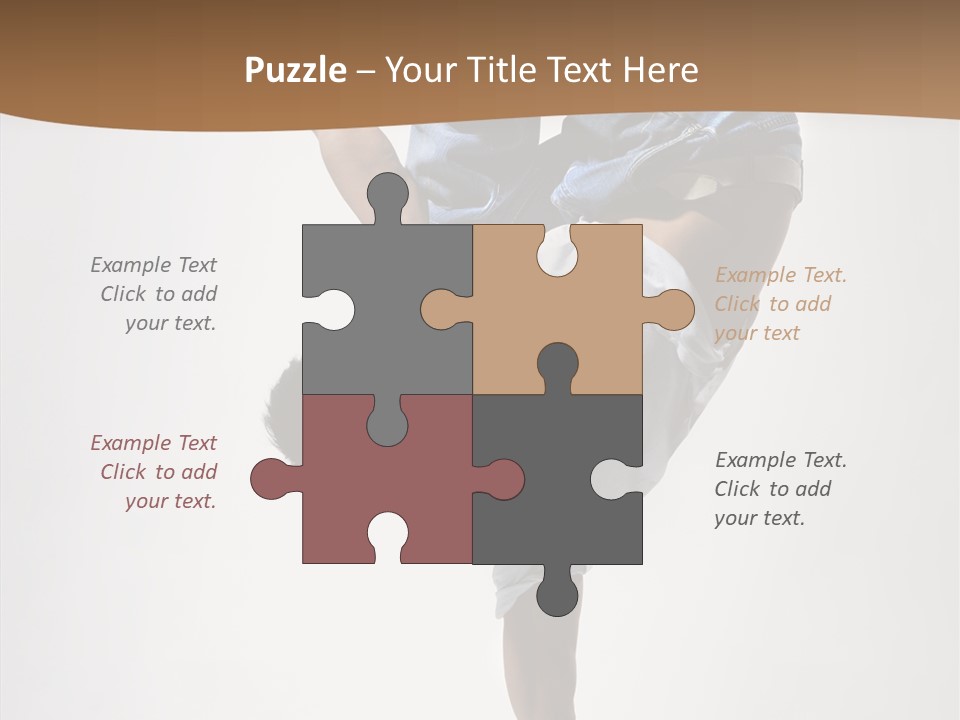 Performance Aerobics Gymnastics PowerPoint Template