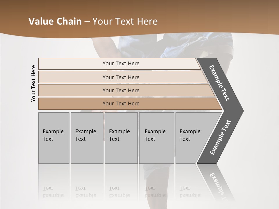 Performance Aerobics Gymnastics PowerPoint Template