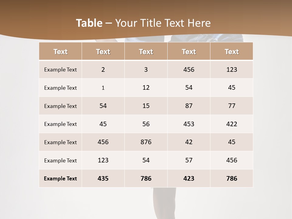 Performance Aerobics Gymnastics PowerPoint Template