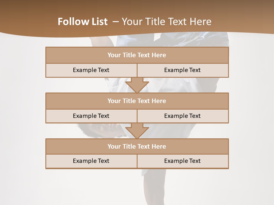 Performance Aerobics Gymnastics PowerPoint Template