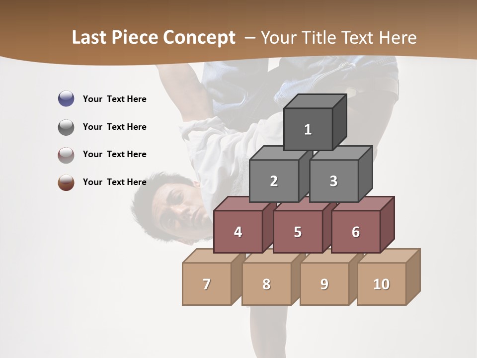 Performance Aerobics Gymnastics PowerPoint Template