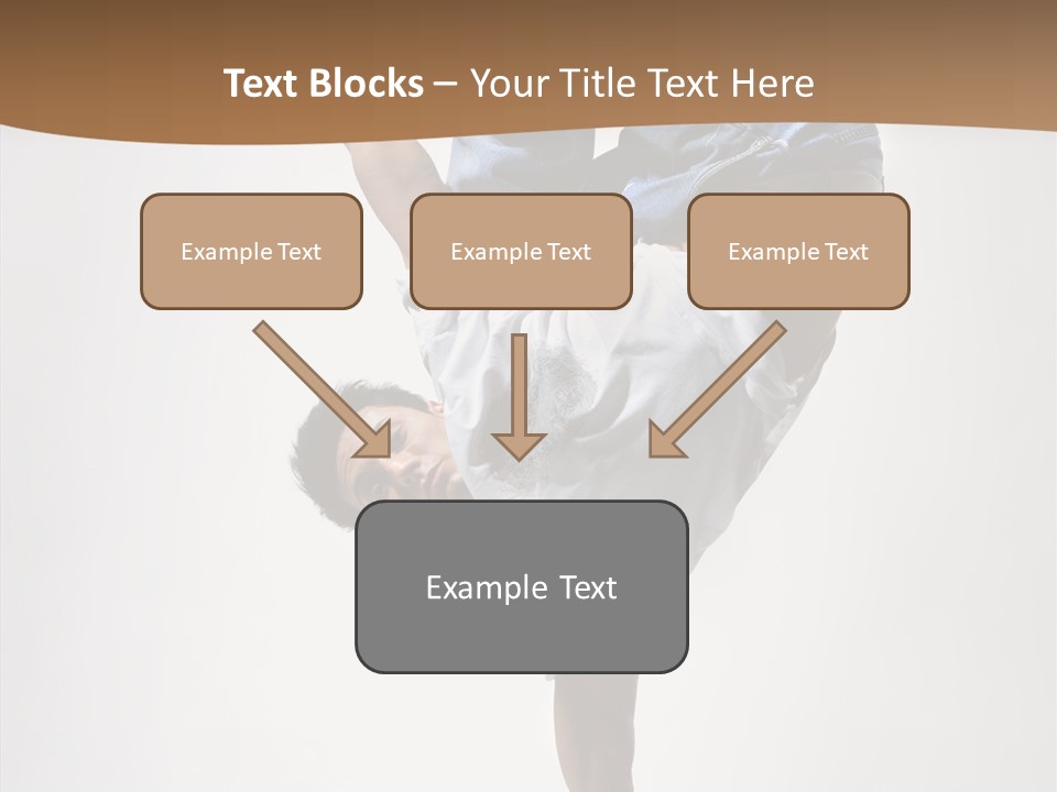 Performance Aerobics Gymnastics PowerPoint Template