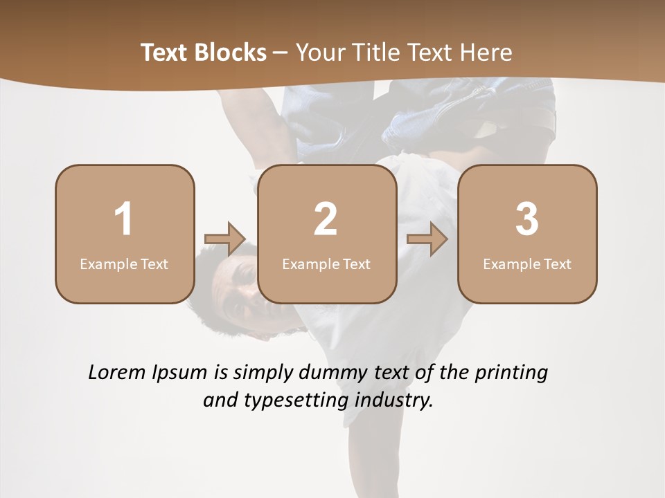 Performance Aerobics Gymnastics PowerPoint Template