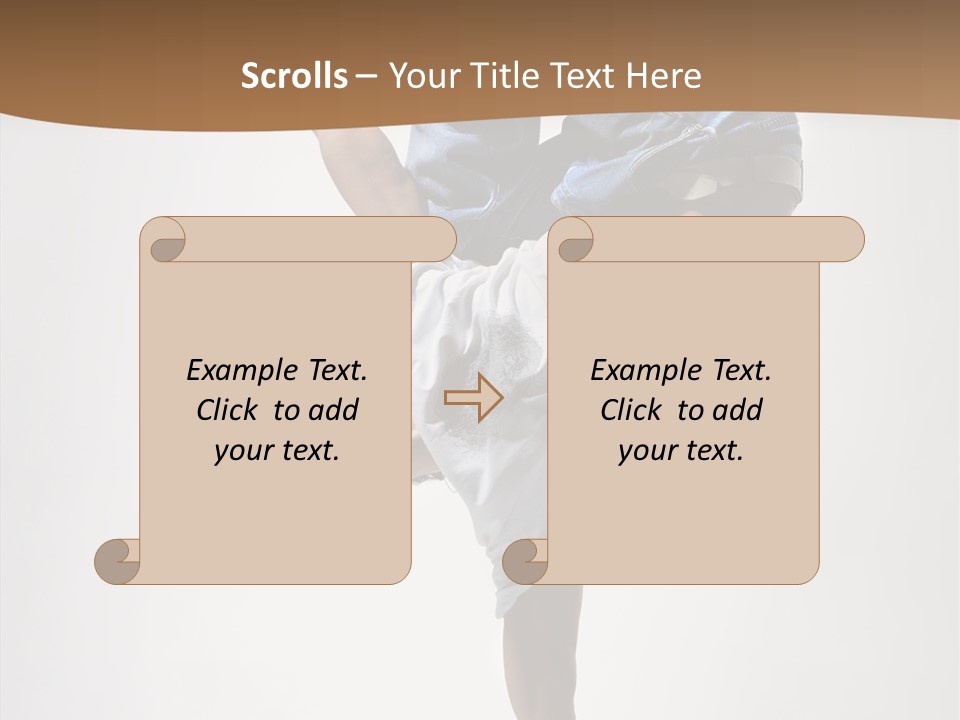 Performance Aerobics Gymnastics PowerPoint Template