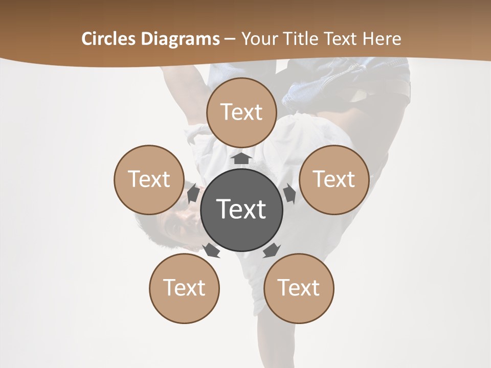 Performance Aerobics Gymnastics PowerPoint Template