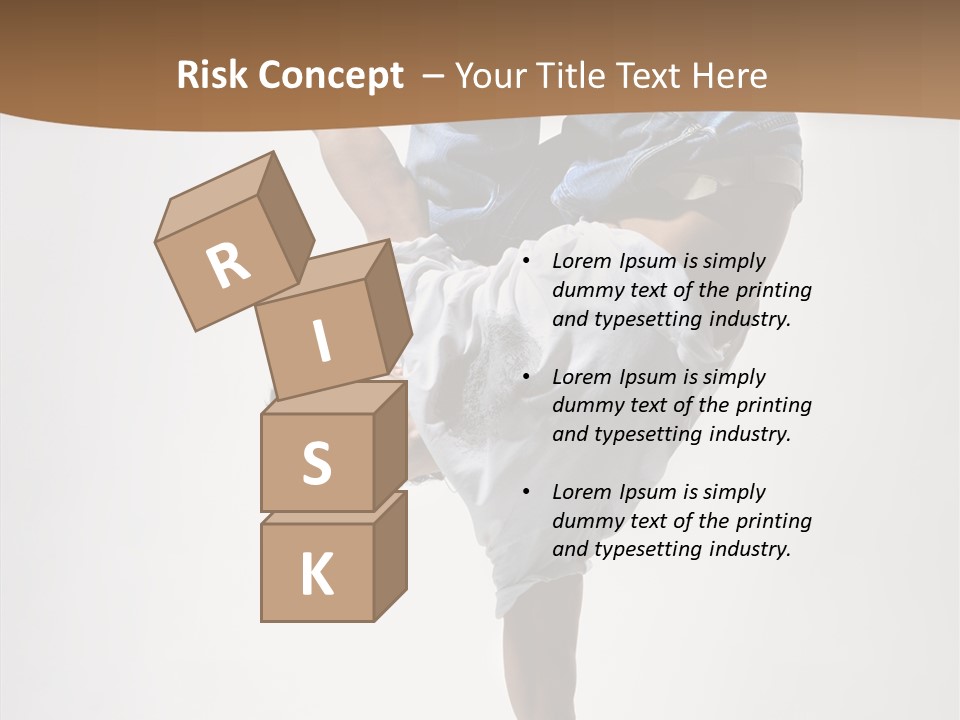 Performance Aerobics Gymnastics PowerPoint Template