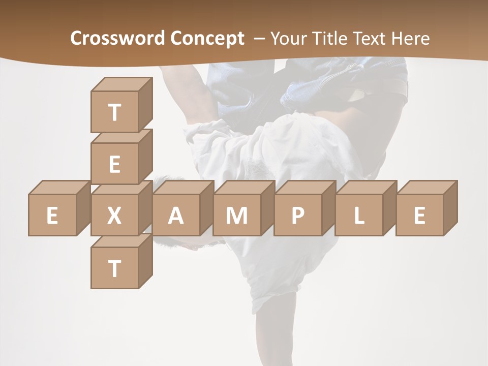 Performance Aerobics Gymnastics PowerPoint Template