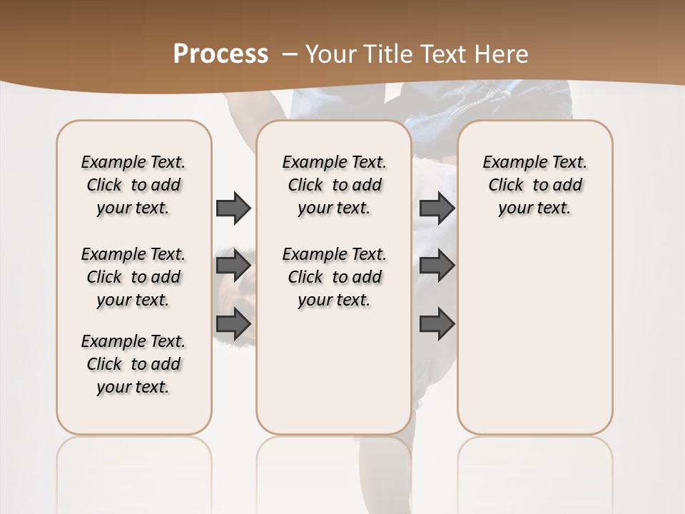 Performance Aerobics Gymnastics PowerPoint Template