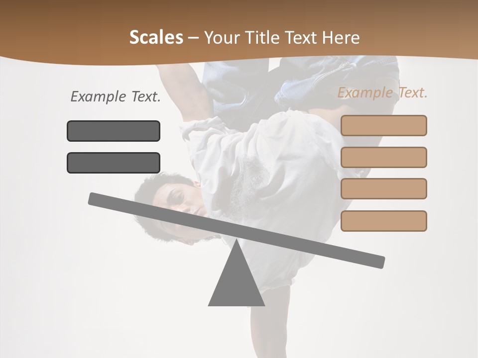 Performance Aerobics Gymnastics PowerPoint Template