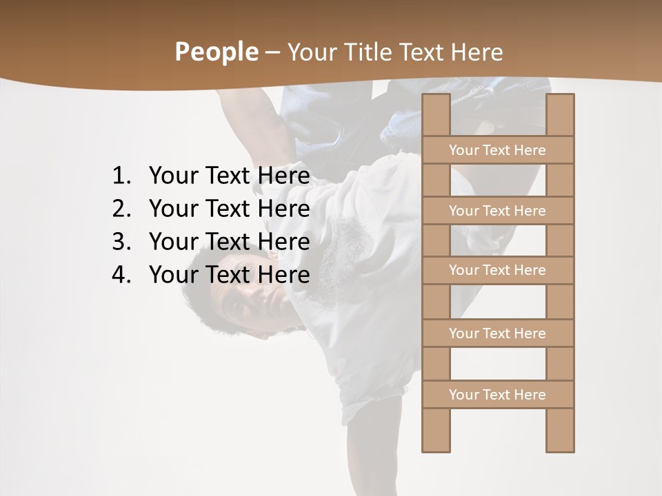 Performance Aerobics Gymnastics PowerPoint Template