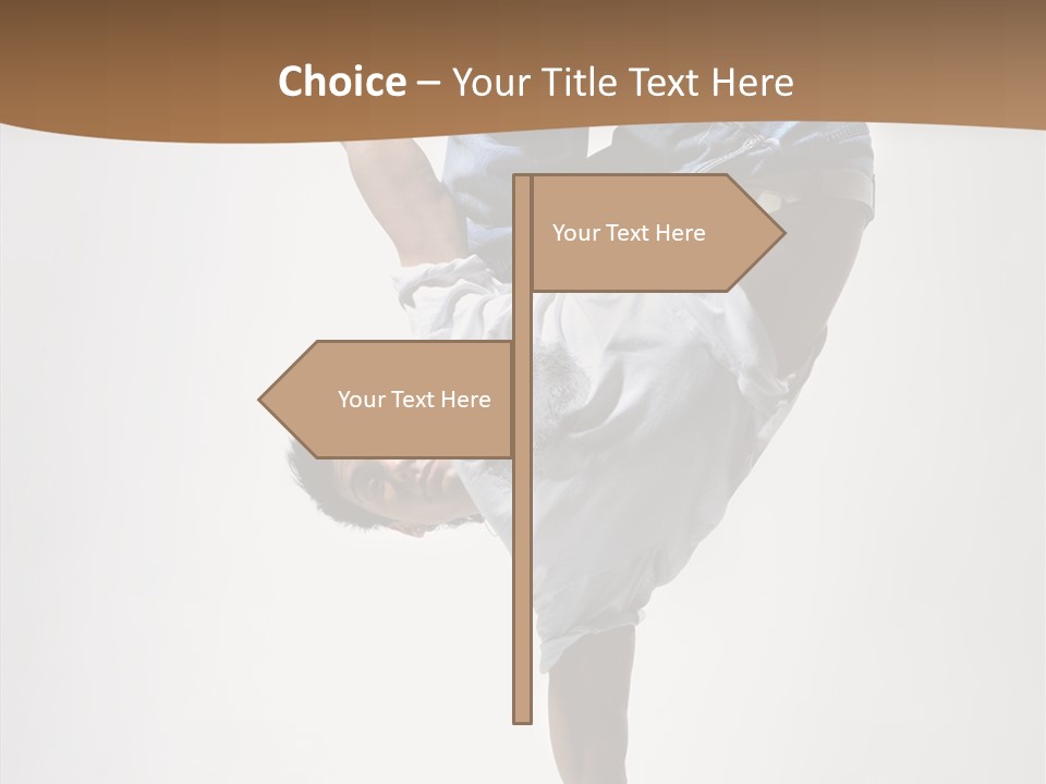 Performance Aerobics Gymnastics PowerPoint Template