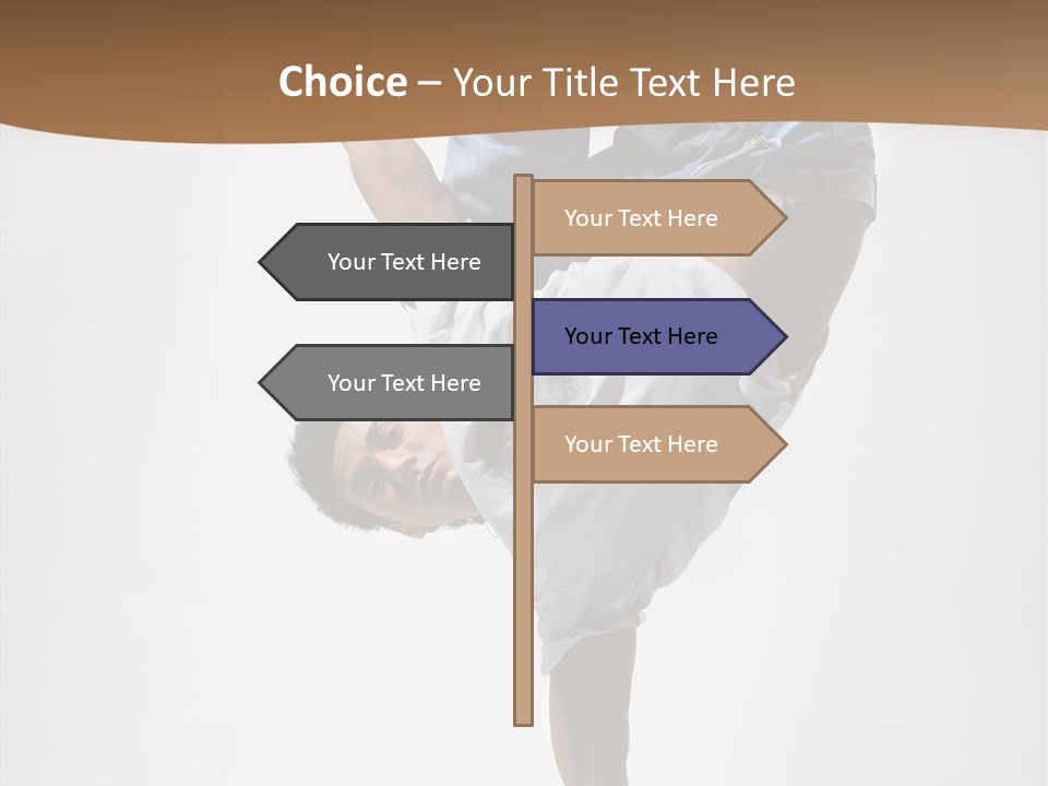 Performance Aerobics Gymnastics PowerPoint Template