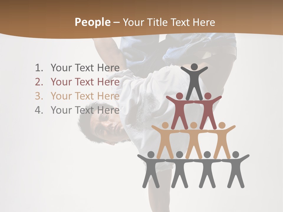 Performance Aerobics Gymnastics PowerPoint Template