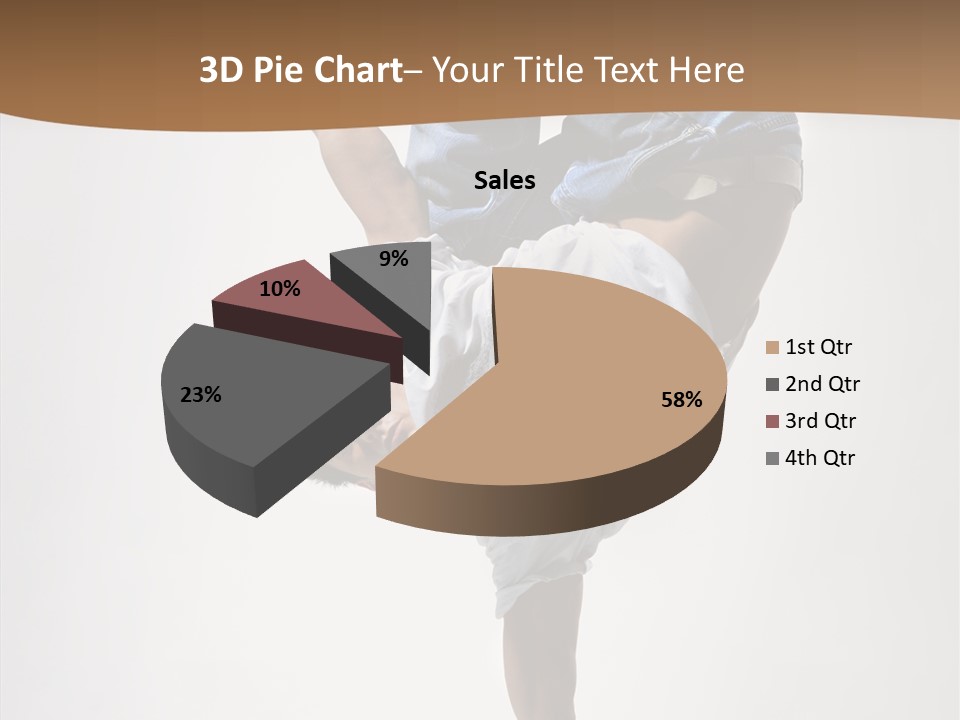 Performance Aerobics Gymnastics PowerPoint Template