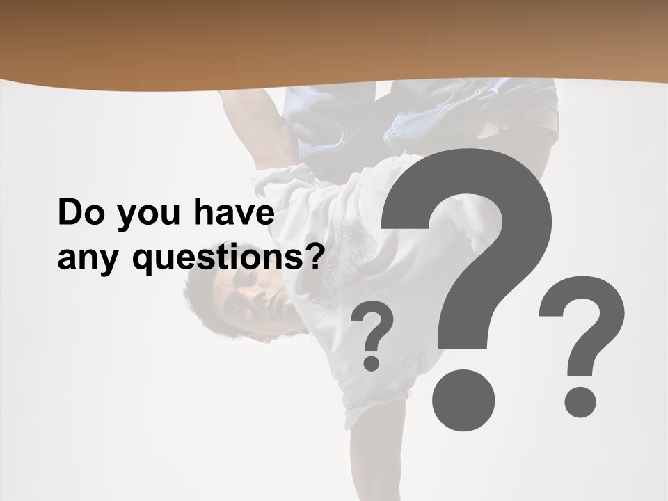 Performance Aerobics Gymnastics PowerPoint Template