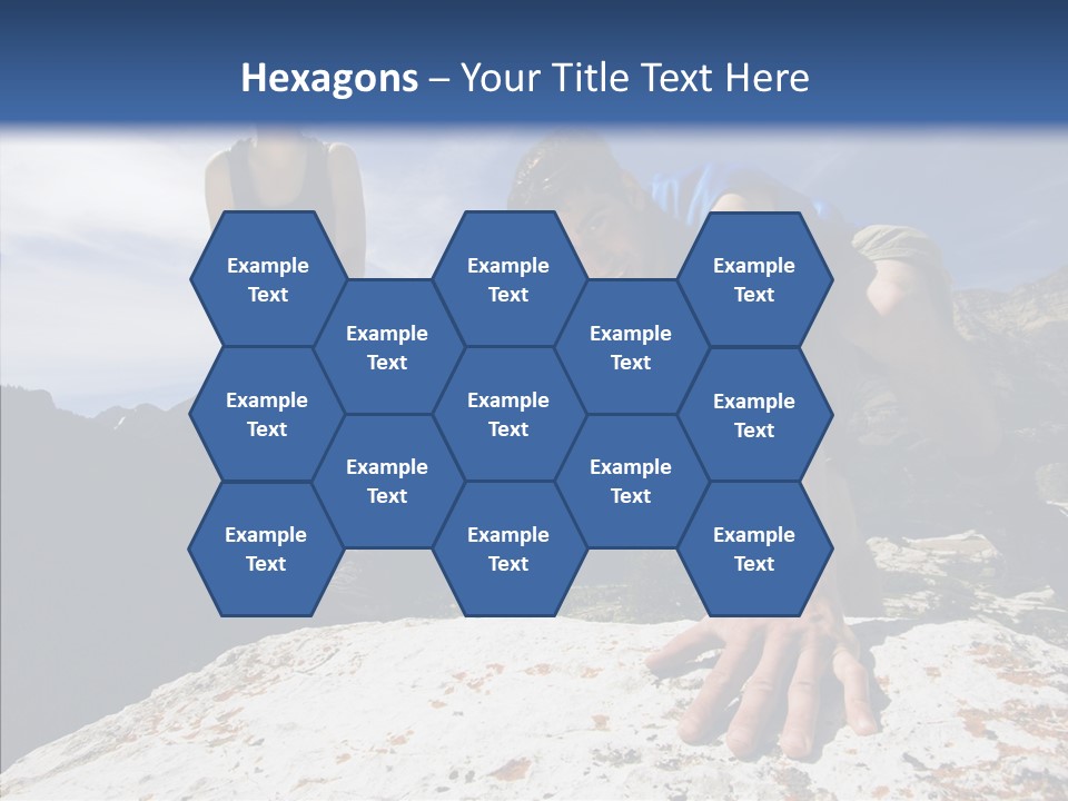 Peak Wilderness Girl PowerPoint Template