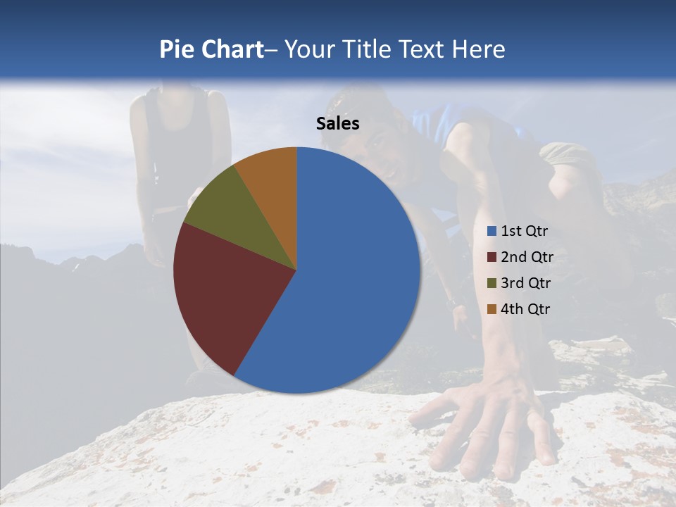 Peak Wilderness Girl PowerPoint Template