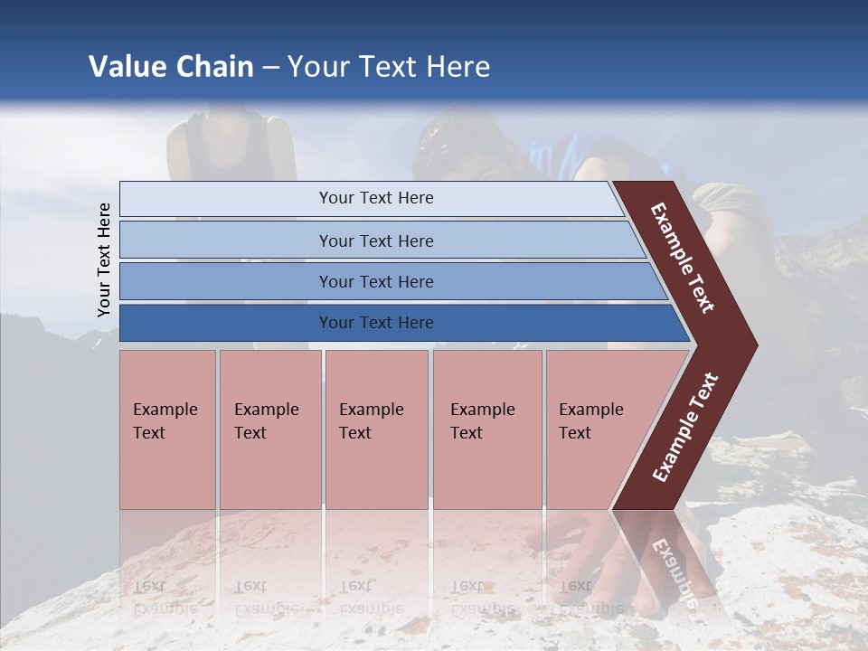Peak Wilderness Girl PowerPoint Template