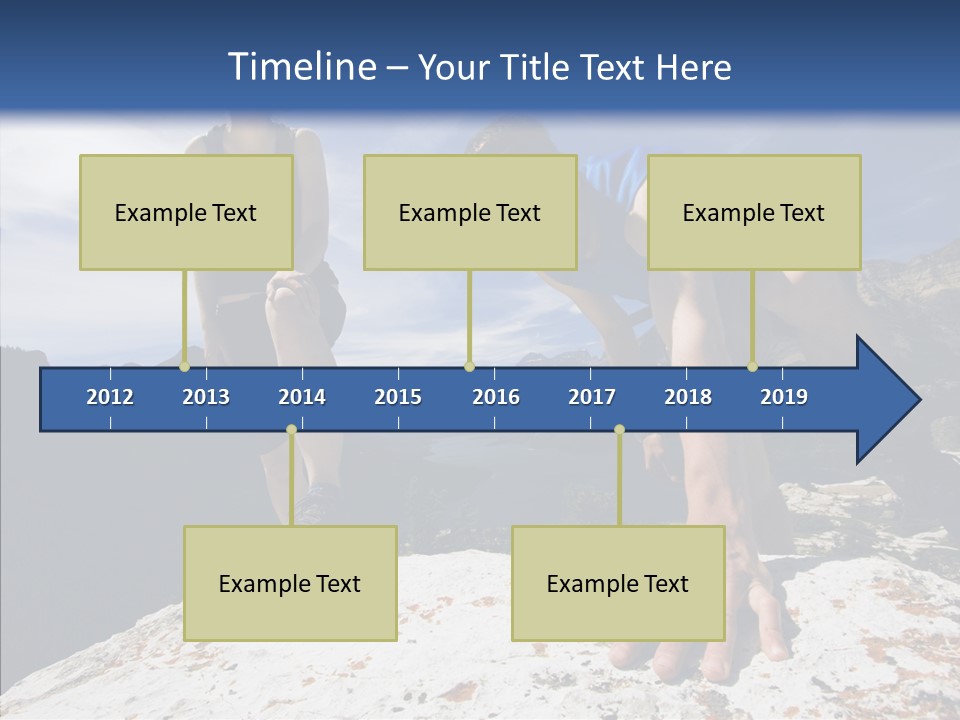 Peak Wilderness Girl PowerPoint Template