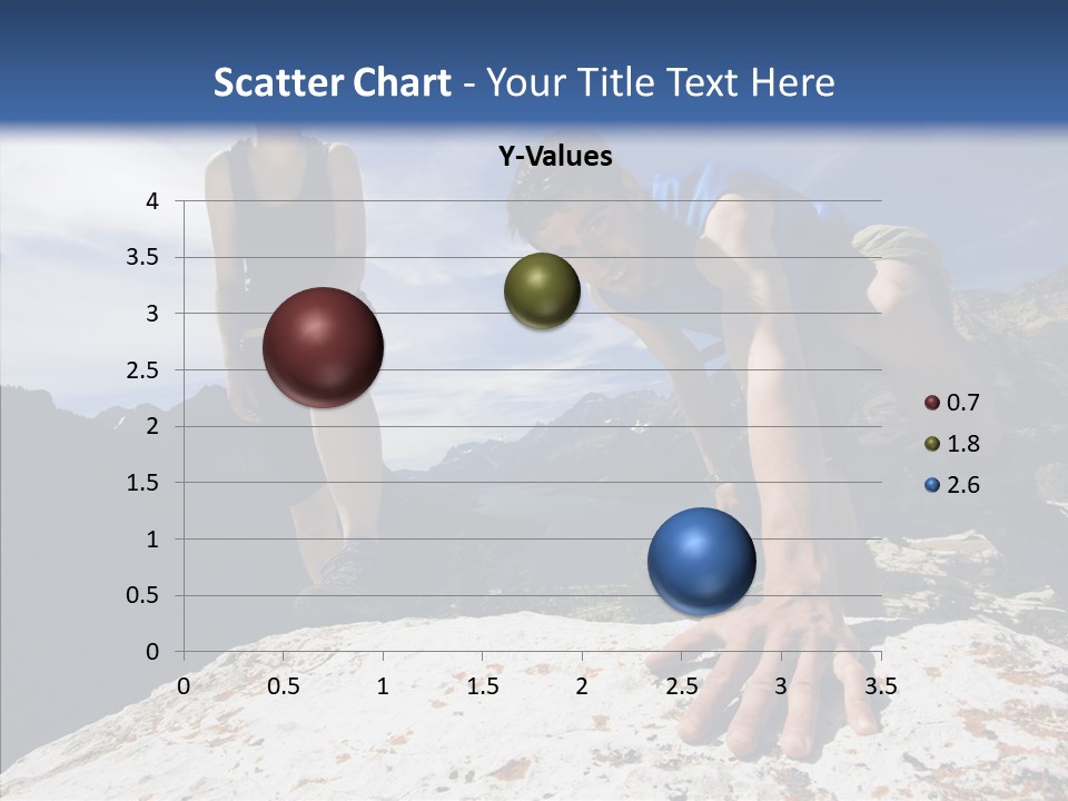 Peak Wilderness Girl PowerPoint Template
