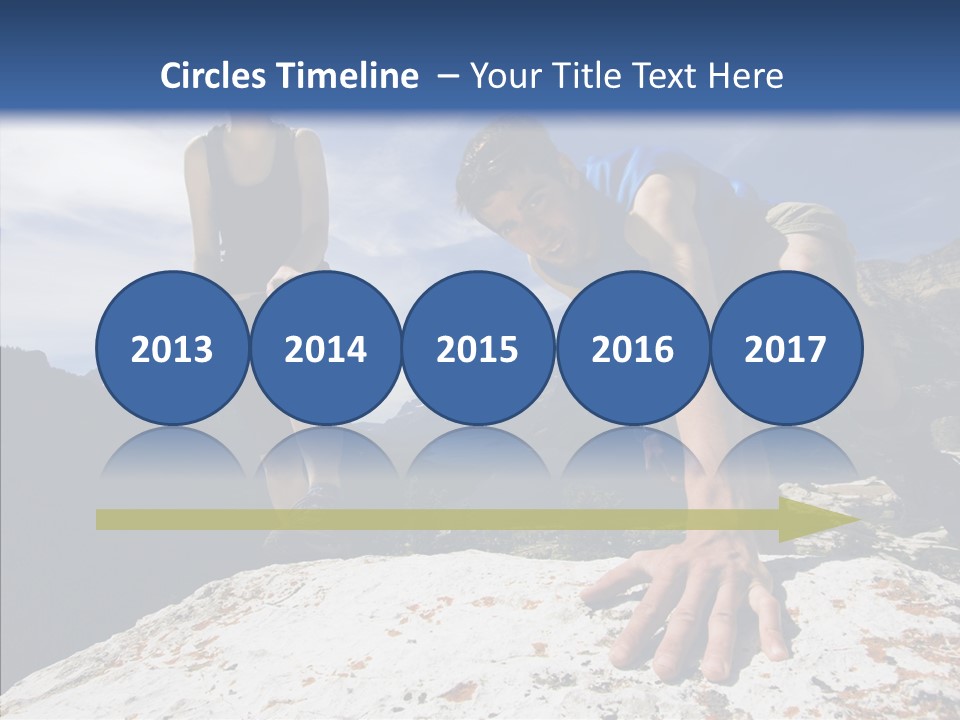 Peak Wilderness Girl PowerPoint Template