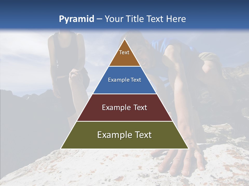 Peak Wilderness Girl PowerPoint Template