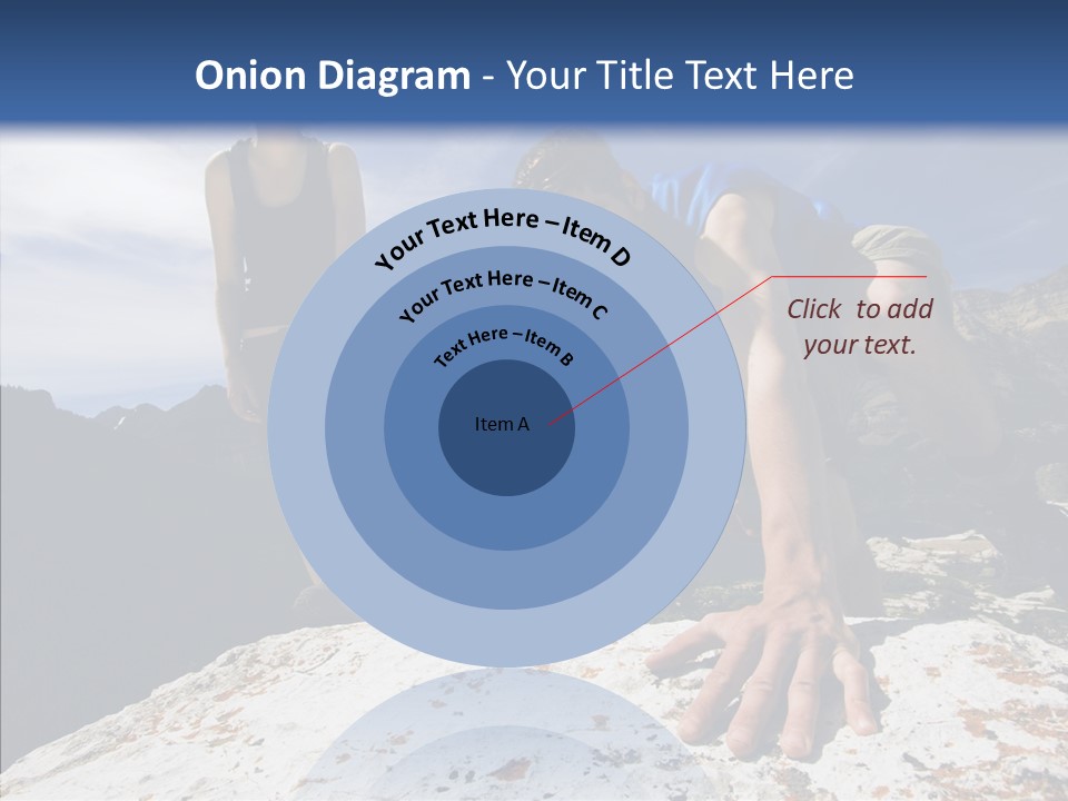 Peak Wilderness Girl PowerPoint Template