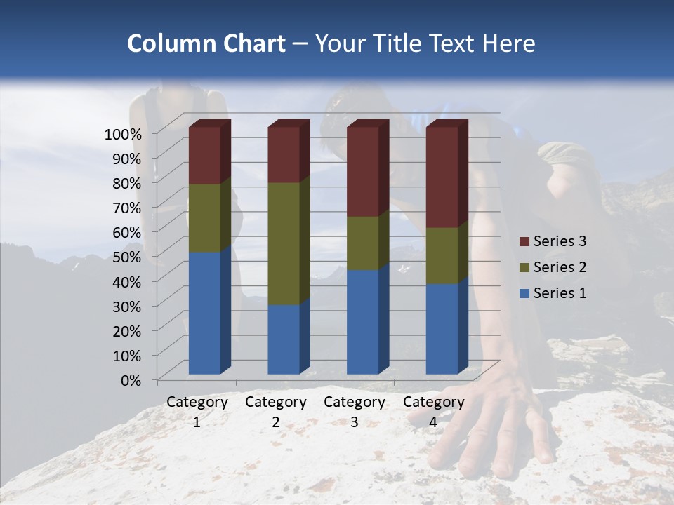 Peak Wilderness Girl PowerPoint Template