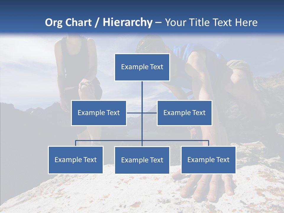 Peak Wilderness Girl PowerPoint Template