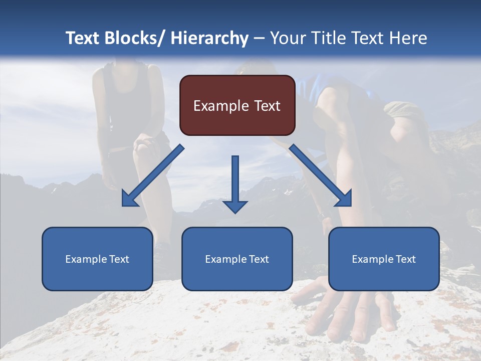 Peak Wilderness Girl PowerPoint Template