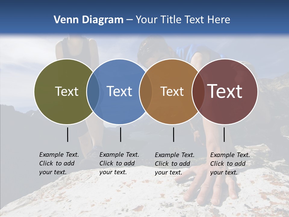 Peak Wilderness Girl PowerPoint Template