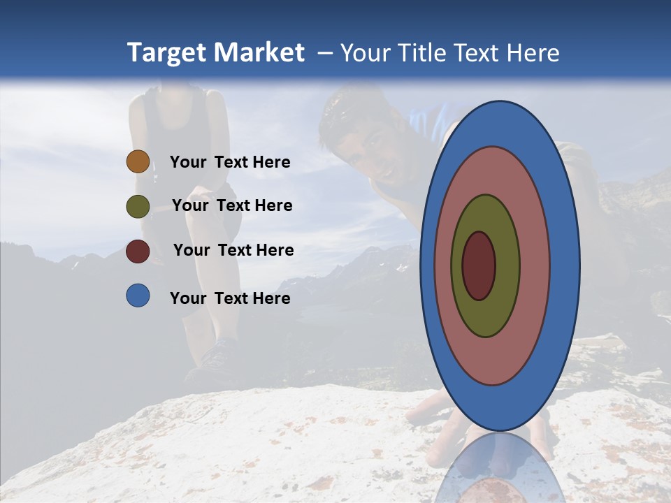 Peak Wilderness Girl PowerPoint Template