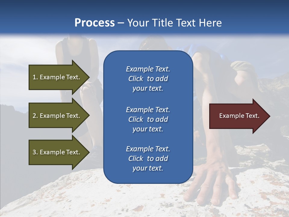 Peak Wilderness Girl PowerPoint Template
