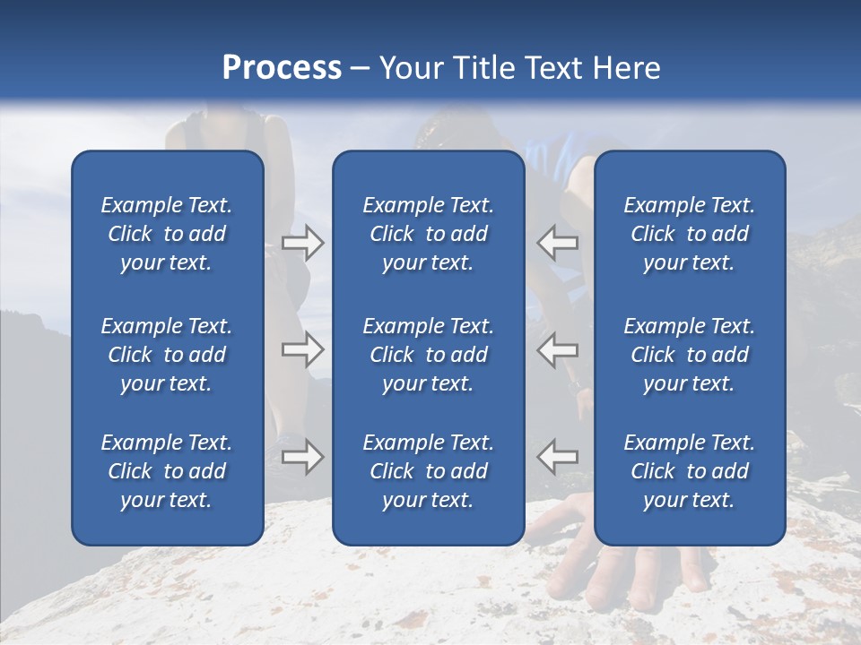Peak Wilderness Girl PowerPoint Template
