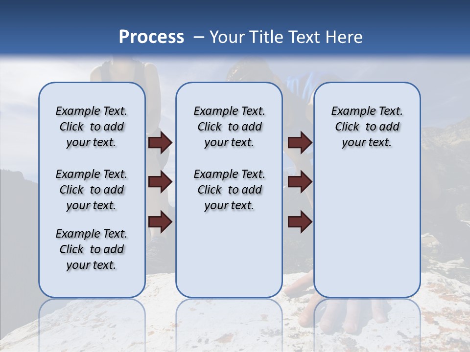 Peak Wilderness Girl PowerPoint Template