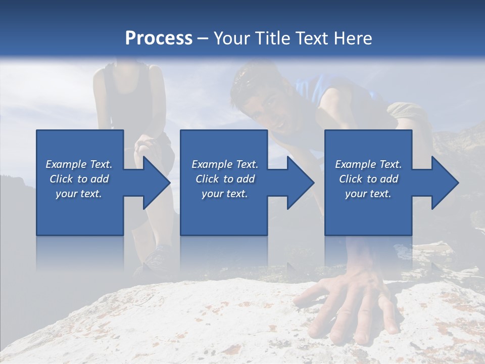 Peak Wilderness Girl PowerPoint Template