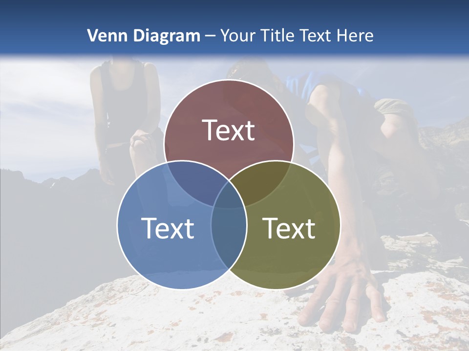 Peak Wilderness Girl PowerPoint Template