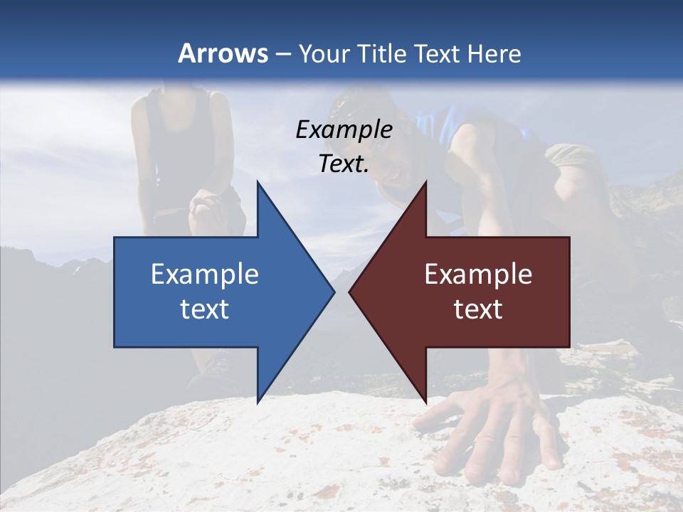 Peak Wilderness Girl PowerPoint Template