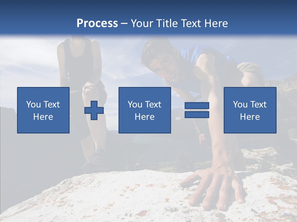 Peak Wilderness Girl PowerPoint Template
