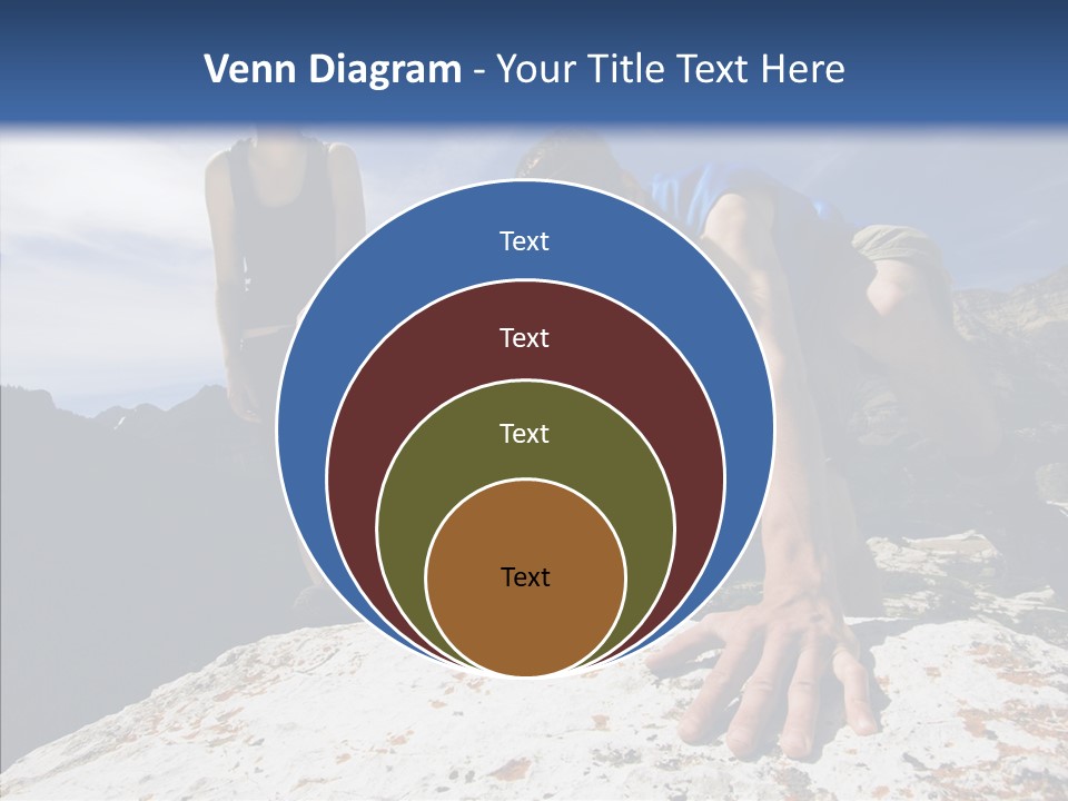 Peak Wilderness Girl PowerPoint Template