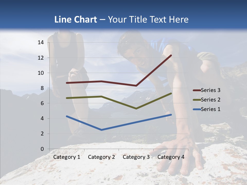 Peak Wilderness Girl PowerPoint Template