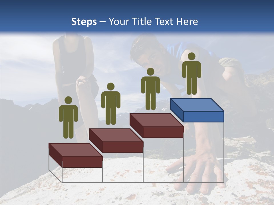 Peak Wilderness Girl PowerPoint Template